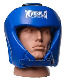Шлем боксерский PowerPlay 3049, синий (3049-BL)