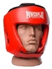 Шлем боксерский PowerPlay 3049, красный (3049-RD)