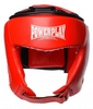 Шлем боксерский PowerPlay 3049, красный (3049-RD) - Фото №2