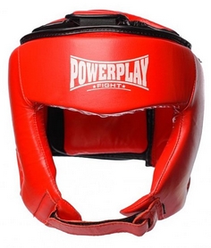 Шлем боксерский PowerPlay 3049, красный (3049-RD) - Фото №2