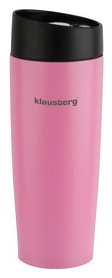 Термокружка PowerPlay Klausberg KB-7148, розовая (pp1515)