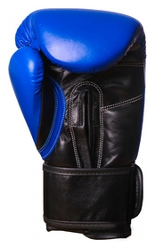 Перчатки боксерские PowerPlay 3015, синие (3015-BL) - Фото №4