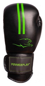 Перчатки боксерские PowerPlay 3016, зеленые (3016-GN) - Фото №2