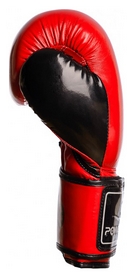 Перчатки боксерские PowerPlay 3017, красные (3017-RD) - Фото №3