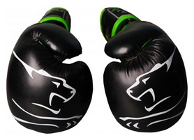 Перчатки боксерские PowerPlay 3018, зеленые (3018-GN) - Фото №2