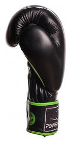 Рукавички боксерські PowerPlay 3018, зелені (3018-GN) - Фото №4