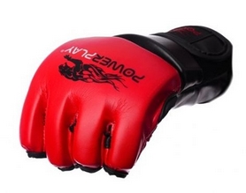 Перчатки для MMA PowerPlay 3024, красные - Фото №3
