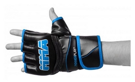 Перчатки для MMA PowerPlay 3055, синие