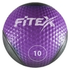 Мяч медицинский (медбол) Fitex MD1240-10 - фиолетовый, 10 кг