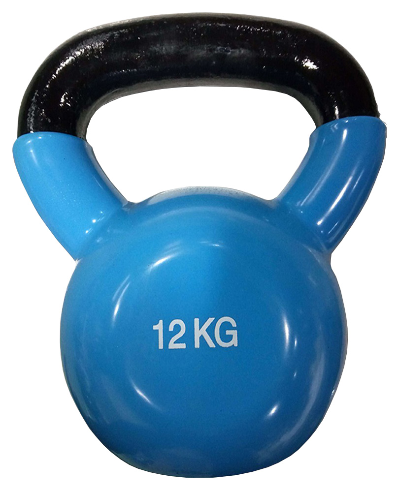 

Гиря виниловая Fitex Explode MD2201-12 - синяя, 12 кг