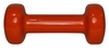 Гантель виниловая Fitex MD2015-1V - красная, 1 кг - Фото №2