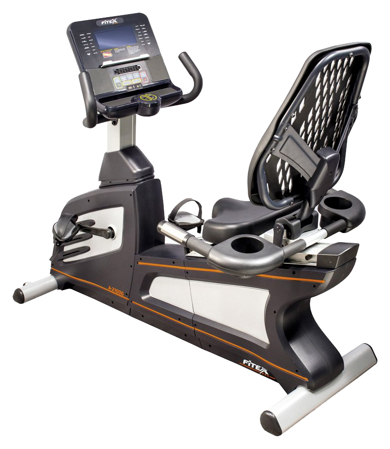 

Велотренажер горизонтальный Fitex A2100G, черный
