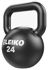 Гиря чавунна Eleiko Kettlebell - чорна, 24 кг (380-0240) - Фото №2