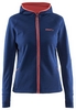 Толстовка Craft Warm Hood Jacket Woman AW 16 (1903651-2381)