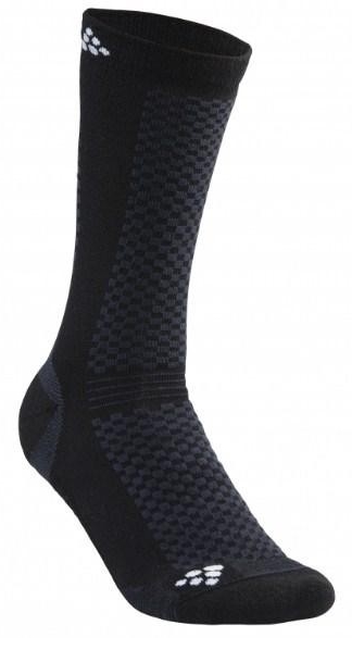 Комплект носков Craft Warm Mid 2-Pack Sock AW 17, черный (1905544-999900)