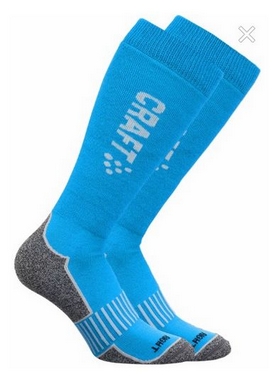 Комплект термоносков Craft Warm Multi 2-Pack High Sock AW 15, синие (1902345-2312)
