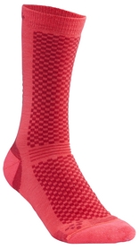 Комплект носков Craft Warm Mid 2-Pack Sock AW 17, красный (1905544-801452)