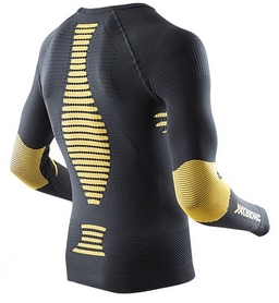 Термофутболка мужская с длинным рукавом компрессионная X-Bionic Ski Touring Evo Man Shirt Long Sleeves AW 17 (I100448-B317) - Фото №2