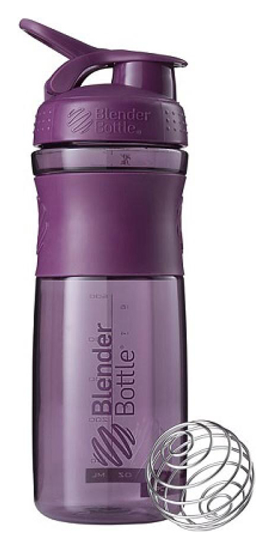 

Бутылка спортивная-шейкер BlenderBottle SportMixer 820ml Plum, Фиолетовый