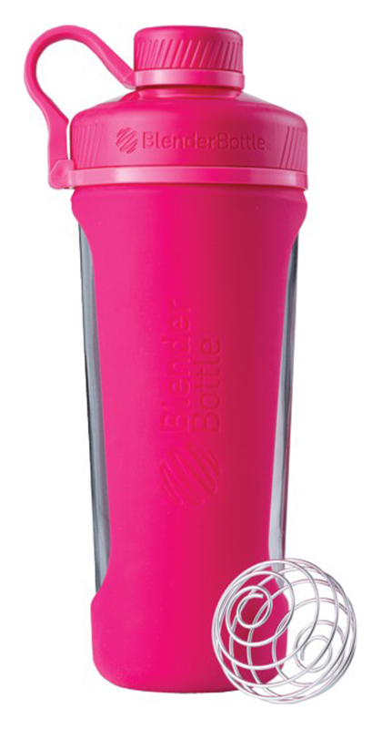 

Шейкер с шариком BlenderBottle Radian Glass - розовый, 820 мл (Glass_Pink)