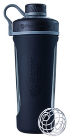 Шейкер з кулькою BlenderBottle Radian Glass - чорний, 820 мл (Glass_Black)