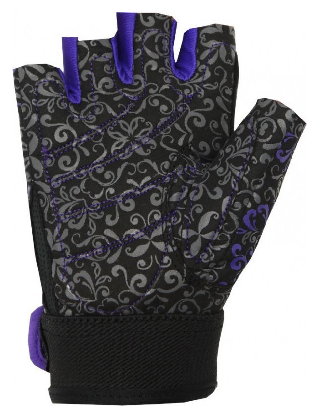 

Перчатки атлетические женские Power System Classy PS-2910, черно-фиолетовый (PS_2910_Black/Purple