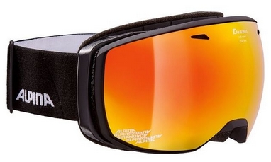 Очки горнолыжные Alpina Estetica MM S2, черные (A7246-31)