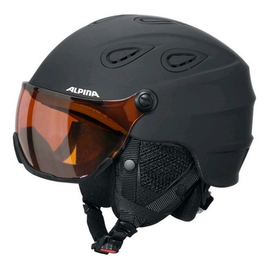 Шлем горнолыжный Alpina Grap Visor HM, черный (A9093-30)