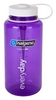 Пляшка спортивна Nalgene Wide Mouth - фіолетова, 1000 мол ((WM) 1000ml Purple / White Loop)