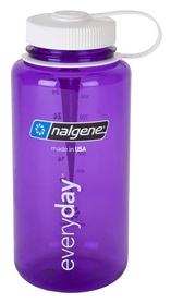 Бутылка спортивная Nalgene Wide Mouth - фиолетовая, 1000 мл ((WM) 1000ml Purple /White Loop)