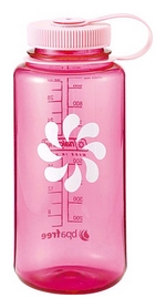 Бутылка спортивная Nalgene Wide Mouth - розовая, 1000 мл ((WM) 1000ml Pink)