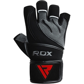 Перчатки для зала RDX Pro Lift Black - Фото №4