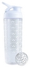 Шейкер BlenderBottle Sleek Zen Gala (WaterBottle & Shaker) - белый, 820 мл (SLEEK WHITE CLAMSHELL)