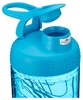 Шейкер BlenderBottle Sleek Zen Gala (WaterBottle & Shaker) - голубой, 820 мл (SLEEK AQUA TOPT FLOW) - Фото №2