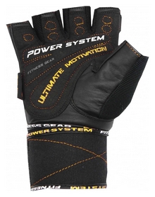 Перчатки атлетические Power System Raw Power PS-2810, черно-желтый (PS_2810_Black/Yellow) - Фото №2