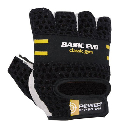 

Перчатки атлетические Power System Basic EVO PS-2100, черно-желтые (PS_2100E_Black/Yellow, Желтый