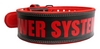 Пояс для пауэрлифтинга Power System Beast PS-3830, черно-красный (PS-3830_Black-Red)