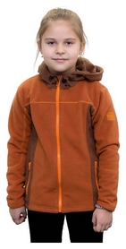 Кофта флисовая детская Turbat Lysychka, коричневая (012.004.012-BR)