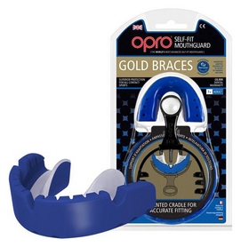 Капа Opro Gold Braces, синяя (002194002)