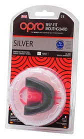 Капа Opro Silver, черная (002189001) - Фото №5