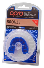 Капа Opro Bronze, синяя (002184002) - Фото №5