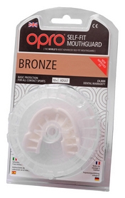 Капа Opro Bronze, белая (002184006) - Фото №5