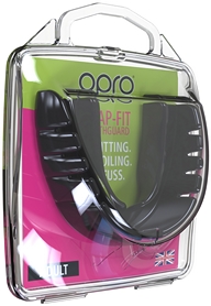 Капа Opro Snap-Fit Adult, черная (002139001) - Фото №4