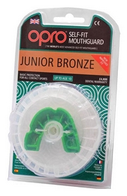 Капа Opro Junior Bronze, зеленая (002185003) - Фото №2