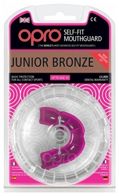Капа Opro Junior Bronze, розовая (002185004) - Фото №2