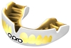 Капа Opro Power Fit Bling-Teeth, бело-золотая (PF_Bling-Teeth_White/Gold)