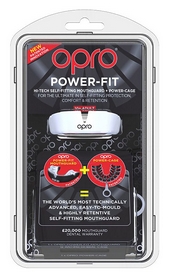 Капа Opro Power Fit Single, бело-золотая (002268004) - Фото №2
