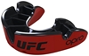 Капа Opro Silver UFC Hologram, красно-черная (002259001)