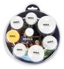 Набор мячей для настольного тенниса Joola Multisize Ball Set 42145J - 7 шт (4002560421451)
