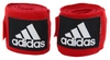 Бинты боксерские Adidas 57 мм - красные, 3,5 м (AB57-R-355)